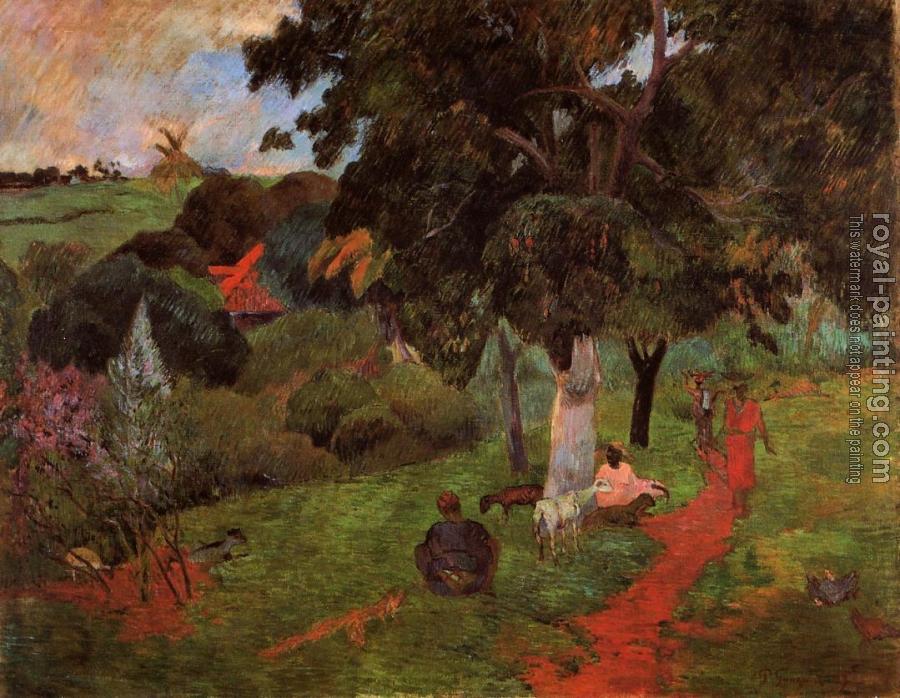 Paul Gauguin : Martinique Landscape II